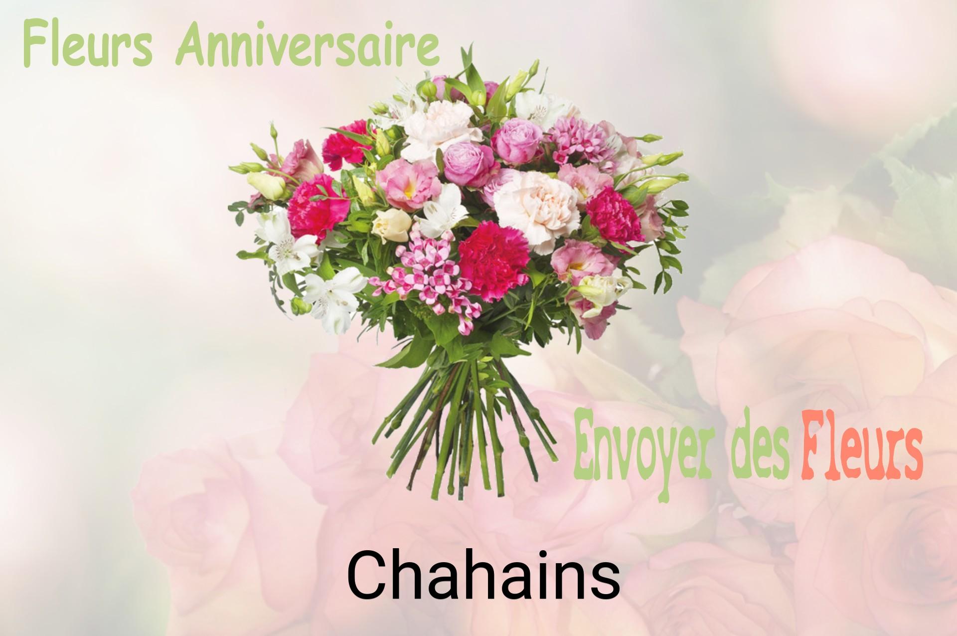 Bouquet de fleurs d’anniversaire livré à Chahains